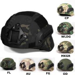 Tactical MICH2000 Helmet Cover Hunting Gear Helmet Accessories Camouflage Cloth Helmet Cover for MICH Helmet