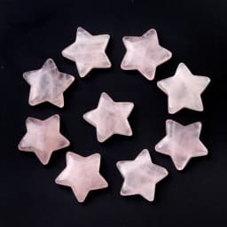 5pcs Natural Stone Amethyst Rose Quartz Crystal Star Mineral Specimen Gemstone Agate Fish Tank Jewelry Home Decoration Ornament