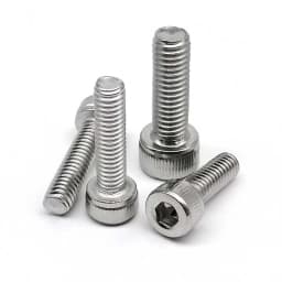 DIN912 M1.6 M2 M2.5 M3 M4 M5 M6 M8 Hexagon Hex Socket Head Cap Allen Bolt Screw 304 A2-70 Stainless Steel Black Grade 12.9 Steel