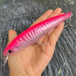 140mm 41g Big Floating Minnow Fishing Lures Laser Artificial Baits Saltwater Long Casting Trolling Wobblers UV Jerkbait Supplies
