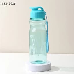 550ML Travel Sport Multi-color Water Bottle Plastic Water Cup Large Capacity