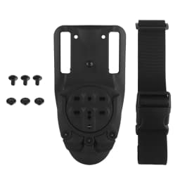 Tactical Holster Adapter 360 Degree Revolve Outdoor Hunting Holster Base Mounting Modular Airsoft Shooting Holster Accessories