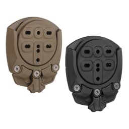 Tactical Holster Adapter 360 Degree Revolve Outdoor Hunting Holster Base Mounting Modular Airsoft Shooting Holster Accessories