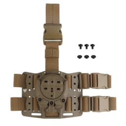 Tactical Holster Adapter 360 Degree Revolve Outdoor Hunting Holster Base Mounting Modular Airsoft Shooting Holster Accessories