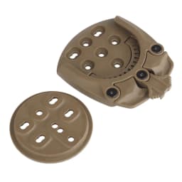 Tactical Holster Adapter 360 Degree Revolve Outdoor Hunting Holster Base Mounting Modular Airsoft Shooting Holster Accessories