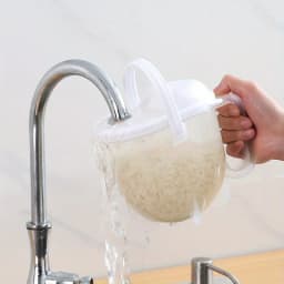 1/2pc Rice Washer Kitchen Colanders Strainer Bowl with Lid Household Vegetable Washing Strainer for Home Hotel Restaurant