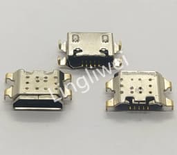 10-100pcs For LG K22 K12 Plus K40 Q60 LMK200 Redmi 9A 9C A01 A03 Core Micro USB Connector Charging Port Dock Plug Socket