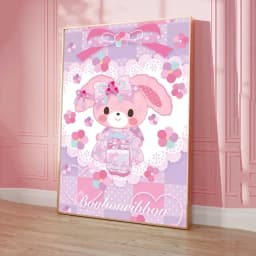 1pc Sugarbunnies Anime Poster Sticky Posters Retro Kraft Paper Sticker DIY Room Bar Cafe Aesthetic Art Wall Painting