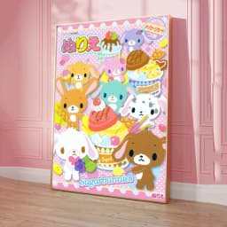 1pc Sugarbunnies Anime Poster Sticky Posters Retro Kraft Paper Sticker DIY Room Bar Cafe Aesthetic Art Wall Painting