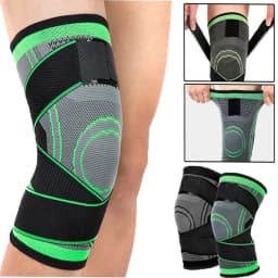 1pc Unisex Knee Support Sleeves, Suitable for Running, Hiking, Outdoor Fitness, Cycling, Breathable Sports Knee Support
