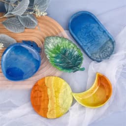 6 Pcs-Set Epoxy Resin Dye Mica Powder Powdered Pigments Set Resin Mica Pearlescent Resin Pearl Box-Packed Micas Colorants Resin