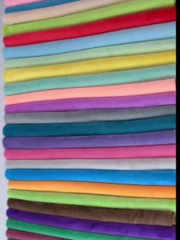 1.5mm Pile Length Plush Fabric Eco-friendly Woven With100% Polyester Material Make Toys Plush Fabric By The Meter For Sewing