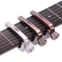 Alice Guitar Capo Adjustable Roller Metal Perfect Quick Change Tune for Electric Acoustic Guitar, Bass, Violin, and Ukulele