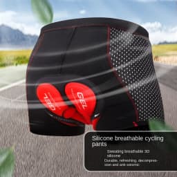 Cycling Briefs Men's Thickened Silicone/sponge Cycling Pants Quick Dry Road Cycling Shorts Four Seasons Cycling Equipment