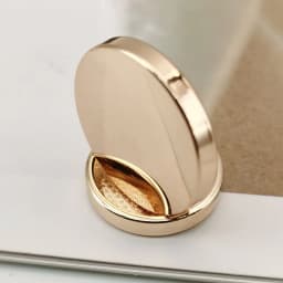 10pcs Round Smooth Plane Gold Metal Buttons for Clothing Jeans Blouse Mini Sewing Accessories Designer Sewing Buttons Wholesale