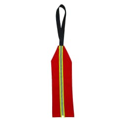 Travel Flag Red Warning Flag with Webbing for Kayak SUP Towing Canoe Travel Trailer Truck Safety Accessories Kit