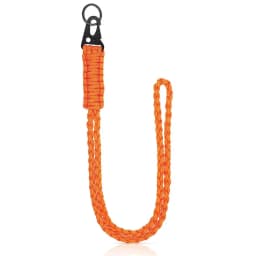Heavy Duty Paracord Lanyard Keychain 7 Core Neck Lanyard for Outdoor Necklace Keychain Lanyard Braided with Metal Clip Key Ring