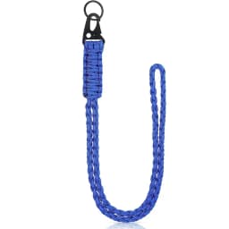 Heavy Duty Paracord Lanyard Keychain 7 Core Neck Lanyard for Outdoor Necklace Keychain Lanyard Braided with Metal Clip Key Ring