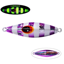 30g 40g 60g 80g 100g 120g Metal Jig Spoon Lure Artificial Bait Shore Slow Jigging Super Hard Bass Fishing Tackle