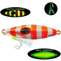 30g 40g 60g 80g 100g 120g Metal Jig Spoon Lure Artificial Bait Shore Slow Jigging Super Hard Bass Fishing Tackle