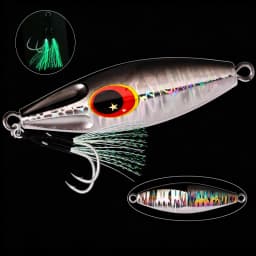 30g 40g 60g 80g 100g 120g Metal Jig Spoon Lure Artificial Bait Shore Slow Jigging Super Hard Bass Fishing Tackle