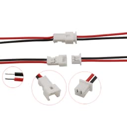 1/2/5/10/20Pairs Micro JST 1.25 2 Pin Male Female Jack Plug Wire Cable Connector PH 1.25mm 2P ELECTRONIC WIRE Lenght 15cm