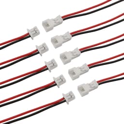 1/2/5/10/20Pairs Micro JST 1.25 2 Pin Male Female Jack Plug Wire Cable Connector PH 1.25mm 2P ELECTRONIC WIRE Lenght 15cm