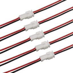 1/2/5/10/20Pairs Micro JST 1.25 2 Pin Male Female Jack Plug Wire Cable Connector PH 1.25mm 2P ELECTRONIC WIRE Lenght 15cm