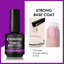 CHUNSHU TPO Free 6 IN 1 Extension UV Gel Polish In A Bottle Builder Nail Gel Rubber Base Coat Semi Permanent Nails Art 15ML
