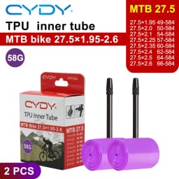 CYDY TPU MTB Bike Inner Tube Camera 29 26 27.5 29x1.95 2.0 2.1 2.2 2.3 2.4 2.5 2.6 Inch Mountain Bicycle Tire Pneu 29er