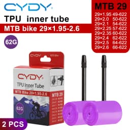 CYDY TPU MTB Bike Inner Tube Camera 29 26 27.5 29x1.95 2.0 2.1 2.2 2.3 2.4 2.5 2.6 Inch Mountain Bicycle Tire Pneu 29er