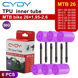 CYDY TPU MTB Bike Inner Tube Camera 29 26 27.5 29x1.95 2.0 2.1 2.2 2.3 2.4 2.5 2.6 Inch Mountain Bicycle Tire Pneu 29er