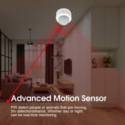 Tuya Zigbee 3.0 Motion Sensor With Pir + Lux Detection Infrared Human Body Infrared Sensor Anti theft Security Detector Sensor