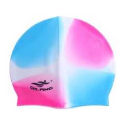 Classic High Elastic Long Hair Waterproof Flexible Silicone Colorful Swimming Hat Swimming Cap Swim Pool Hat Bathing Cap