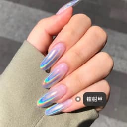 6 Colors Chrome Laser Nail Powder Holographic Mirror Glitter Pigment Silver/Gold Rub Dust Nail Gel Polish Supplies Chrome Powder