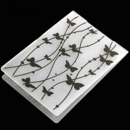 New Arrival 3D Embossing Folder Transparent Embossing Plastic Plates Design For DIY Paper Cutting Dies Scrapbooking 10.5x14.5cm