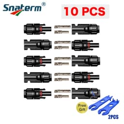Free shipping 10/20/50 Pairs Solar Connectors 1000V 30A Solar Panel Branch PV Connectors Connect solar Tool Crimping pliers