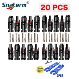 Free shipping 10/20/50 Pairs Solar Connectors 1000V 30A Solar Panel Branch PV Connectors Connect solar Tool Crimping pliers