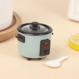 1PC Mini Appliance Decoration For Doll House Electric Rice Cooker Kitchen Accessories Dollhouse Miniature Rice Cooker Home decor