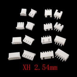 230Pcs/Box JST PH 2.0mm / XH 2.54mm Pitch Terminals Kit 2/3/4/5 Pin Male Female Plug Plastic Housing Header Crimp Wire Connector