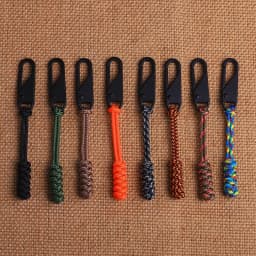5pcs High Quality Zipper Pullers Durable Wear-resistant Cord Zipper Replacement Zippers Convenient Extend Puller