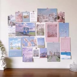 20PCS,Nordic Theme Wall Collage Kit Aesthetic Picures Room Decoration,Gift Postcards Set, Nordic Wall Art Poster For Teen Girls