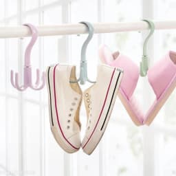 Four-Claw Hook Multi-Functional Multi-Purpose Movable Hook Rotatable Hanging Bag Hat Scarf Dormitory Storage Punch-Free