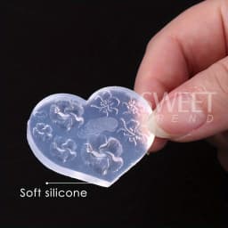 3D Mini Silicone Molds Nail Art Decoration Letter ABC Alphabet Flowers Big Petal Design Acrylic Carving Tools Manicure Jewelry