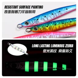 JIGGING PRO Jugulo Jig 15g 20g 30g 40g 60g Casting Jig Shore Metal Jig Lure Saltwater Fishing Tackle