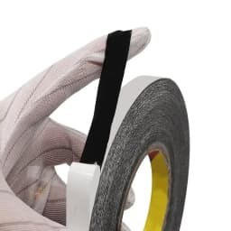 1mm/2mm/3mm/5mm/6mm/8mm/10mm/12mm 50meters Black Brand New Sticker Double Side Adhesive Tape Fix For Cellphone Touch Screen LCD