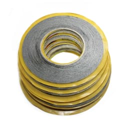 1mm/2mm/3mm/5mm/6mm/8mm/10mm/12mm 50meters Black Brand New Sticker Double Side Adhesive Tape Fix For Cellphone Touch Screen LCD