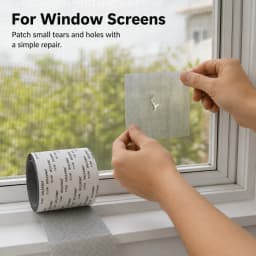 5/10cm Width Window Mosquito Net Repair Tape Self-Adhesive Window Screen Repair Patch Anti-Insect Fly Mesh Broken Holes Tape