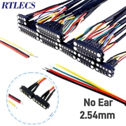2A DC Magnetic Pogo Pin Connector 2Pin 3Pin 4 5 6 7 8 9 Pin Pogopin Male Female Spacing 2.5/2.80mm Spring Loaded DC Power Socket