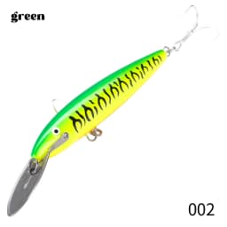 Hunthouse Metal Lip Minnow Fishing Lure Sinking Trolling Hard Bait 140mm 40g Wobblers Saltwater Artificial For Blues Tuna Tackle
